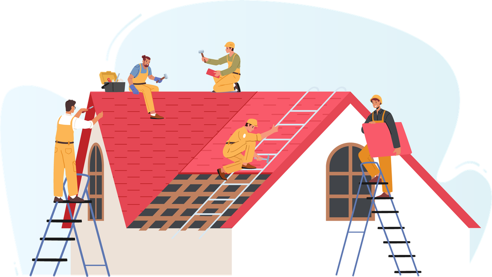roof-construction-workers-conduct-roofing-works